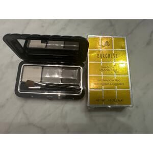 BORGHESE ~ Satin Shadow Milano Trio - Eye Shadow Trio - Bacio Gray